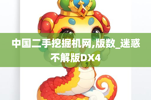 中国二手挖掘机网,版数_迷惑不解版DX4