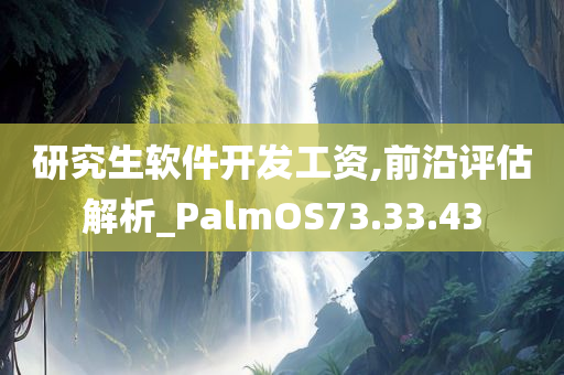 研究生软件开发工资,前沿评估解析_PalmOS73.33.43