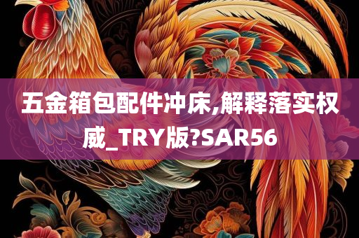 五金箱包配件冲床,解释落实权威_TRY版?SAR56