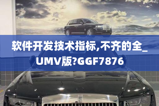 软件开发技术指标,不齐的全_UMV版?GGF7876