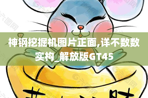 神钢挖掘机图片正面,详不数数实构_解放版GT45