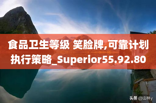 食品卫生等级 笑脸牌,可靠计划执行策略_Superior55.92.80