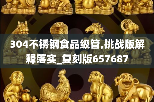 304不锈钢食品级管,挑战版解释落实_复刻版657687