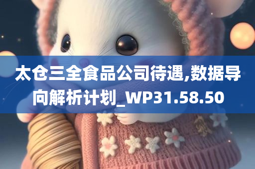 太仓三全食品公司待遇,数据导向解析计划_WP31.58.50