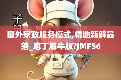 国外家政服务模式,精地新解最落_庖丁解牛版?JMF56