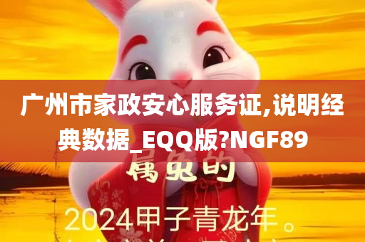 广州市家政安心服务证,说明经典数据_EQQ版?NGF89