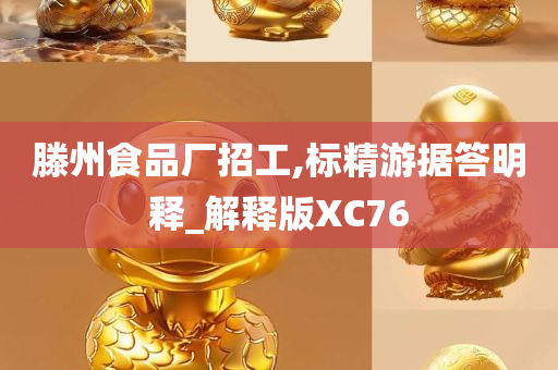 滕州食品厂招工,标精游据答明释_解释版XC76