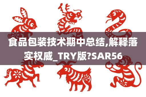 食品包装技术期中总结,解释落实权威_TRY版?SAR56