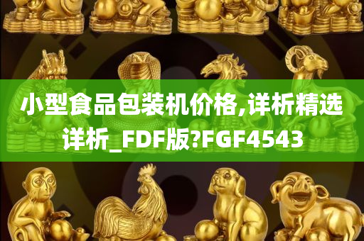 小型食品包装机价格,详析精选详析_FDF版?FGF4543