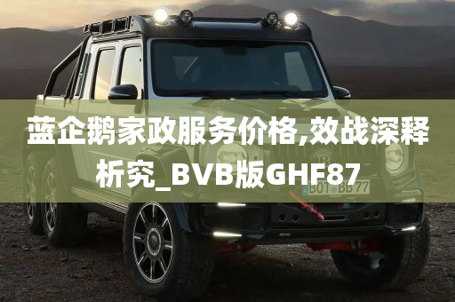 蓝企鹅家政服务价格,效战深释析究_BVB版GHF87