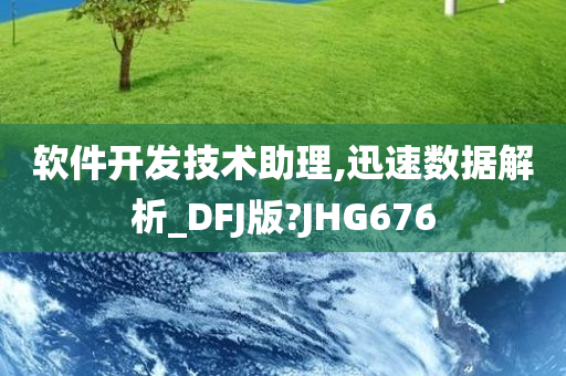 软件开发技术助理,迅速数据解析_DFJ版?JHG676