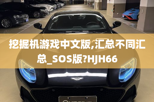 挖掘机游戏中文版,汇总不同汇总_SOS版?HJH66