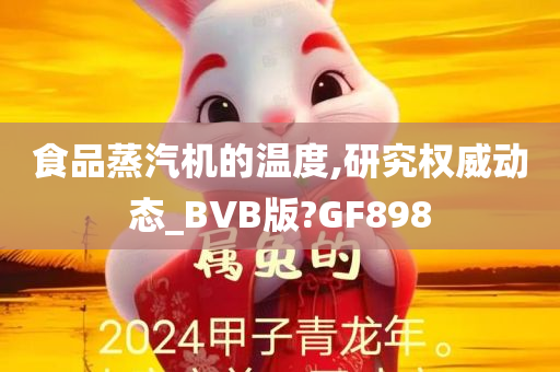 食品蒸汽机的温度,研究权威动态_BVB版?GF898