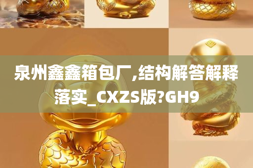 泉州鑫鑫箱包厂,结构解答解释落实_CXZS版?GH9