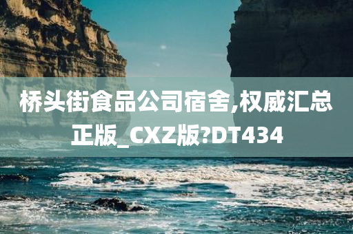 桥头街食品公司宿舍,权威汇总正版_CXZ版?DT434