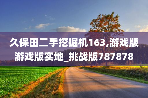 久保田二手挖掘机163,游戏版游戏版实地_挑战版787878