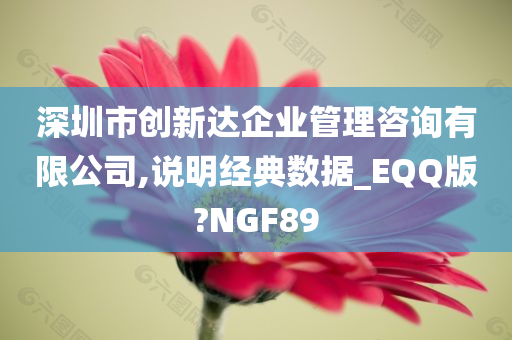 深圳市创新达企业管理咨询有限公司,说明经典数据_EQQ版?NGF89