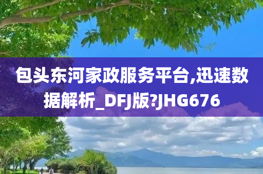 包头东河家政服务平台,迅速数据解析_DFJ版?JHG676