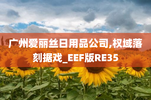 广州爱丽丝日用品公司,权域落刻据戏_EEF版RE35