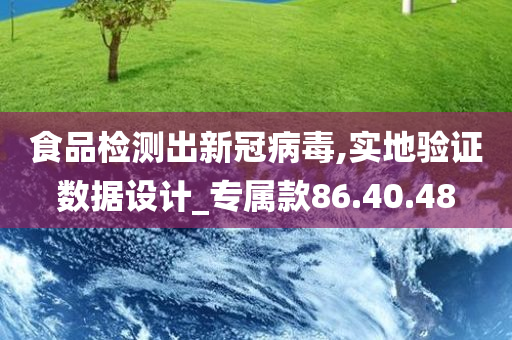 食品检测出新冠病毒,实地验证数据设计_专属款86.40.48