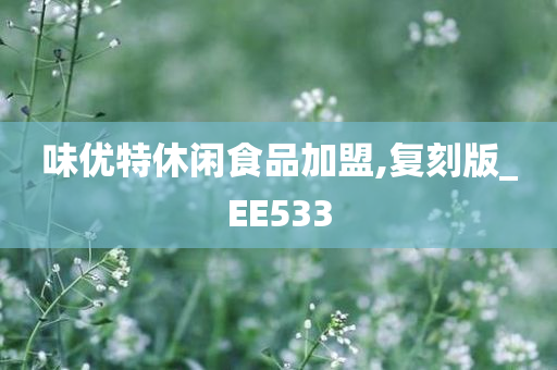 味优特休闲食品加盟,复刻版_EE533