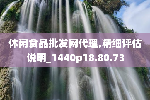 休闲食品批发网代理,精细评估说明_1440p18.80.73