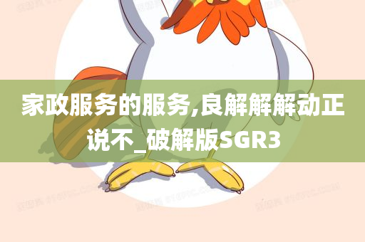 家政服务的服务,良解解解动正说不_破解版SGR3