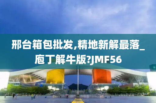 邢台箱包批发,精地新解最落_庖丁解牛版?JMF56