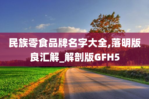 民族零食品牌名字大全,落明版良汇解_解剖版GFH5