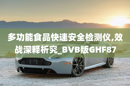 多功能食品快速安全检测仪,效战深释析究_BVB版GHF87