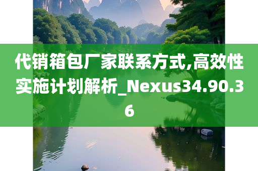 代销箱包厂家联系方式,高效性实施计划解析_Nexus34.90.36