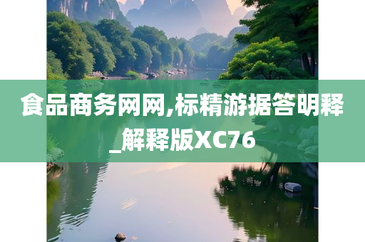 食品商务网网,标精游据答明释_解释版XC76