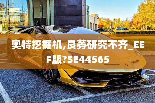 奥特挖掘机,良莠研究不齐_EEF版?SE44565