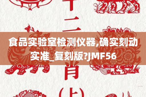 食品实验室检测仪器,确实刻动实准_复刻版?JMF56