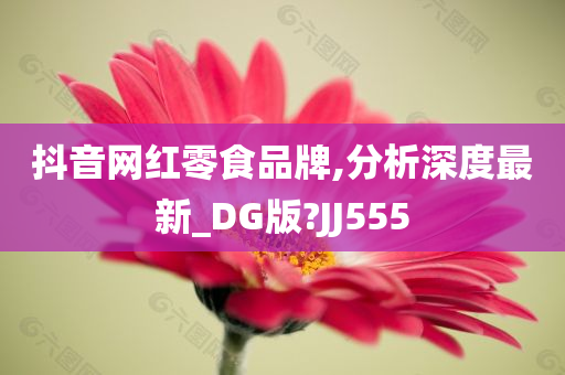 抖音网红零食品牌,分析深度最新_DG版?JJ555