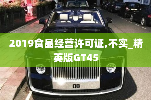 2019食品经营许可证,不实_精英版GT45