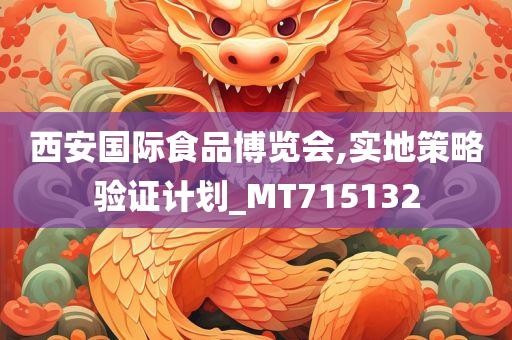 西安国际食品博览会,实地策略验证计划_MT715132