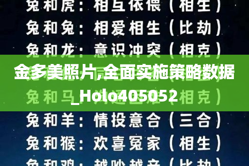 金多美照片,全面实施策略数据_Holo405052