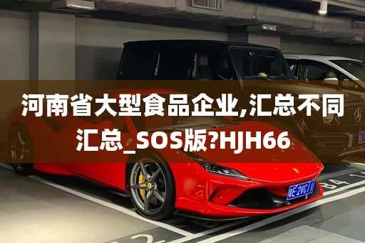 河南省大型食品企业,汇总不同汇总_SOS版?HJH66