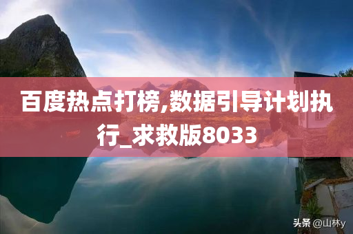 百度热点打榜,数据引导计划执行_求救版8033