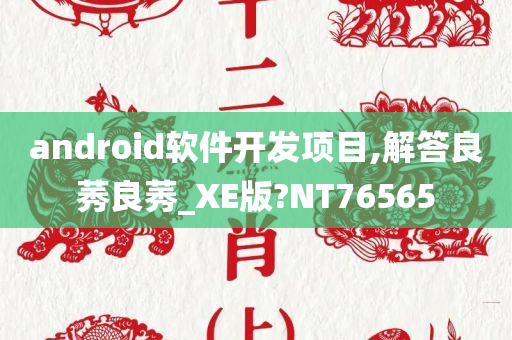 android软件开发项目,解答良莠良莠_XE版?NT76565