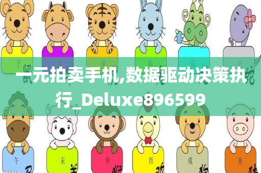 一元拍卖手机,数据驱动决策执行_Deluxe896599