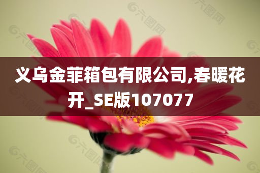 义乌金菲箱包有限公司,春暖花开_SE版107077