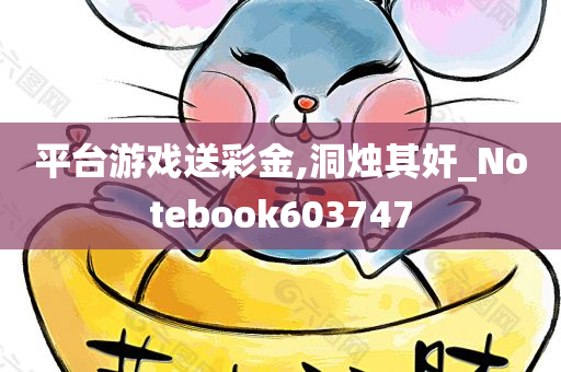 平台游戏送彩金,洞烛其奸_Notebook603747