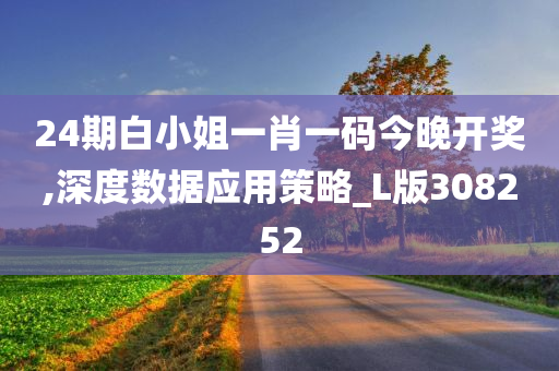 24期白小姐一肖一码今晚开奖,深度数据应用策略_L版308252