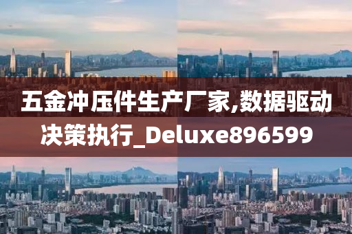 五金冲压件生产厂家,数据驱动决策执行_Deluxe896599