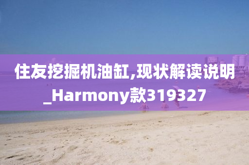 住友挖掘机油缸,现状解读说明_Harmony款319327