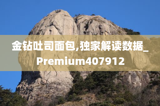 金钻吐司面包,独家解读数据_Premium407912