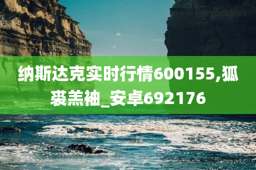 纳斯达克实时行情600155,狐裘羔袖_安卓692176