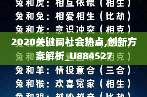 2020关键词社会热点,创新方案解析_U884527